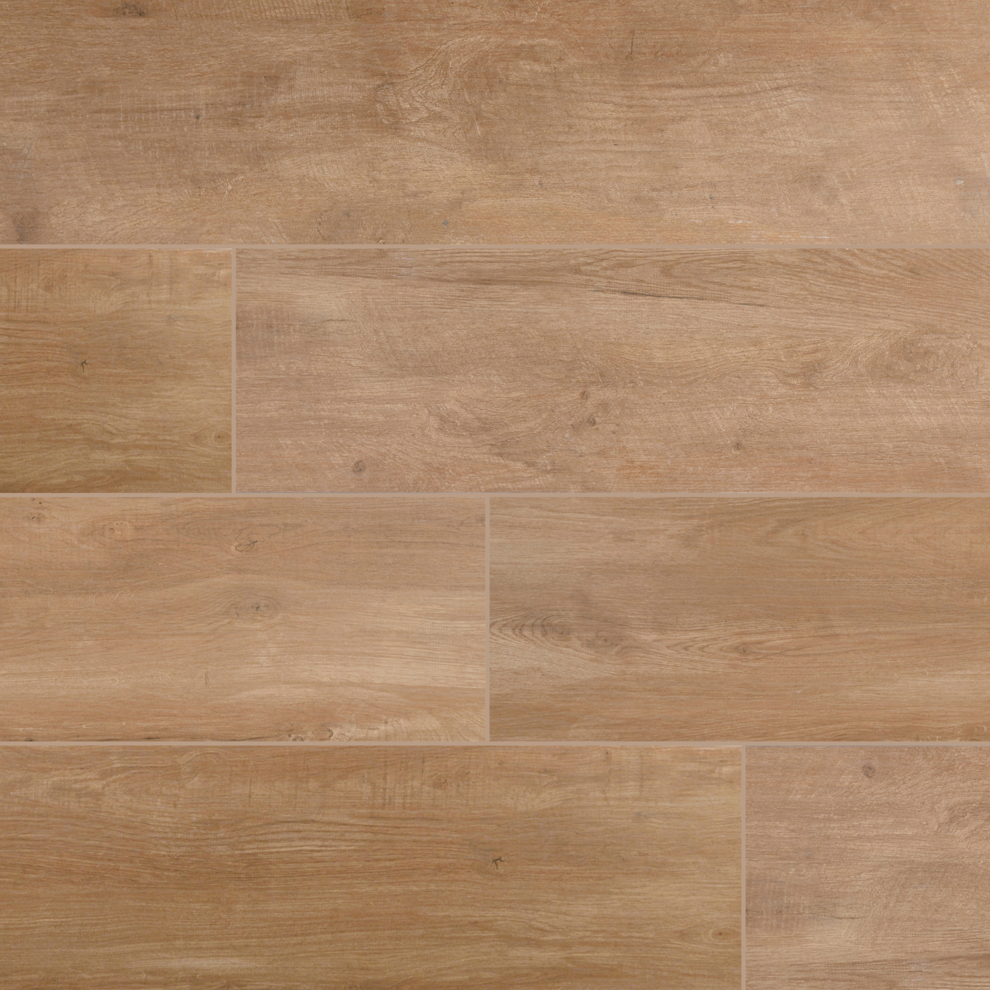 Ackland Briar Chestnut Porcelain Paver Tile — 12in. x 48in., Wood Look, Matte Finish, Model# NTE-LSC-063